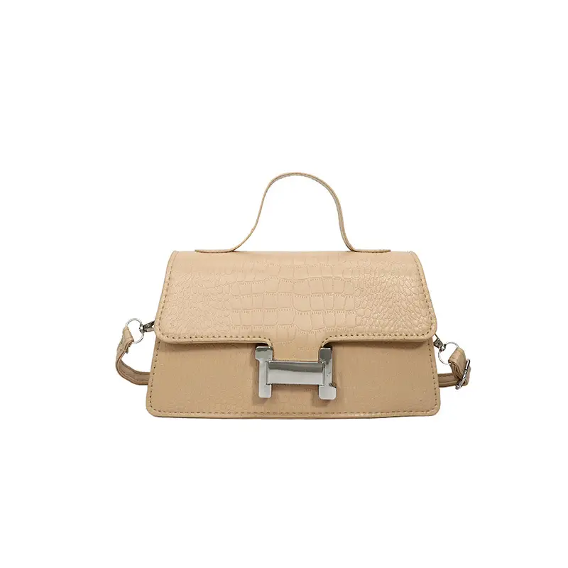 Green Croc Leather Shoulder Crossbody Bag 2025 - Image 3