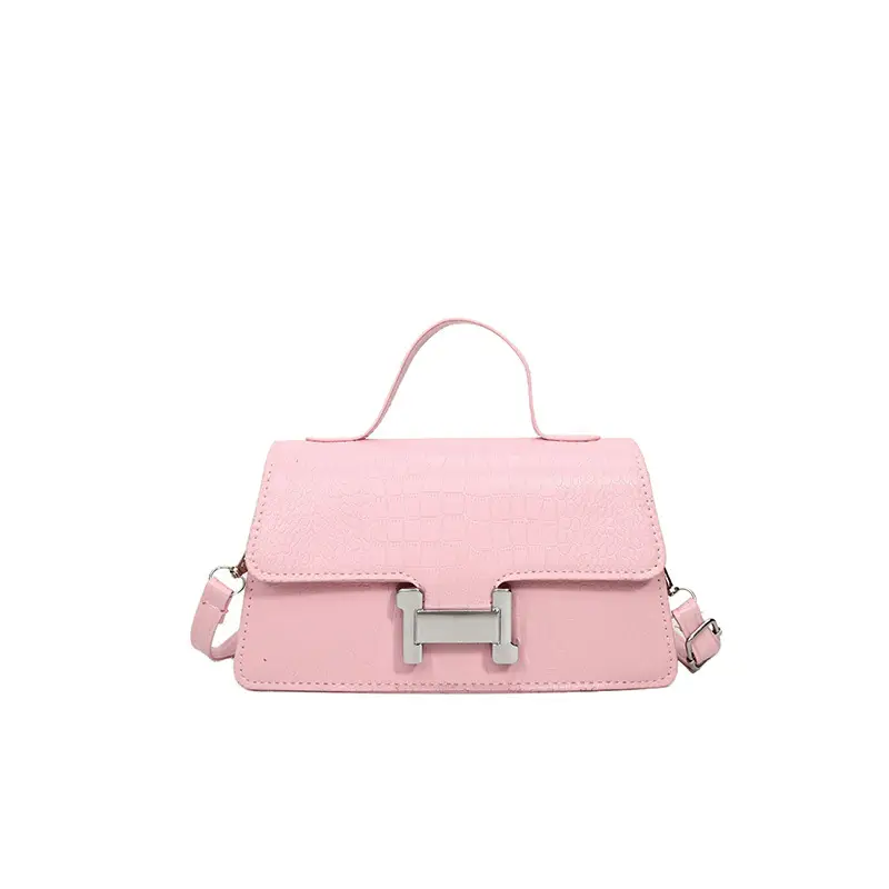 Green Croc Leather Shoulder Crossbody Bag 2025 - Image 4