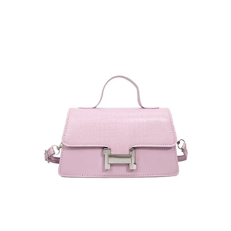 Green Croc Leather Shoulder Crossbody Bag 2025 - Image 5