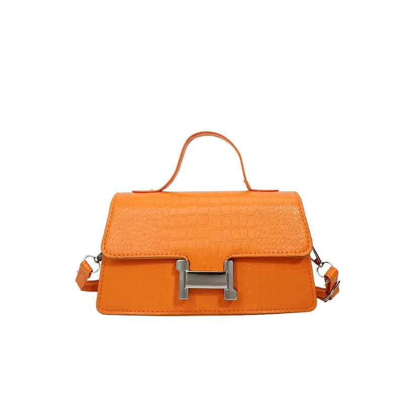Green Croc Leather Shoulder Crossbody Bag 2025 - Image 7