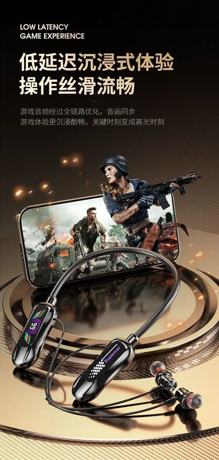 2025 Wireless Bluetooth Headset with LED Display β feature 12