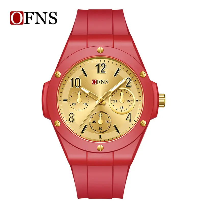 Oufani Quartz Watch with Nail Scale & Luminous Dial - Image 13
