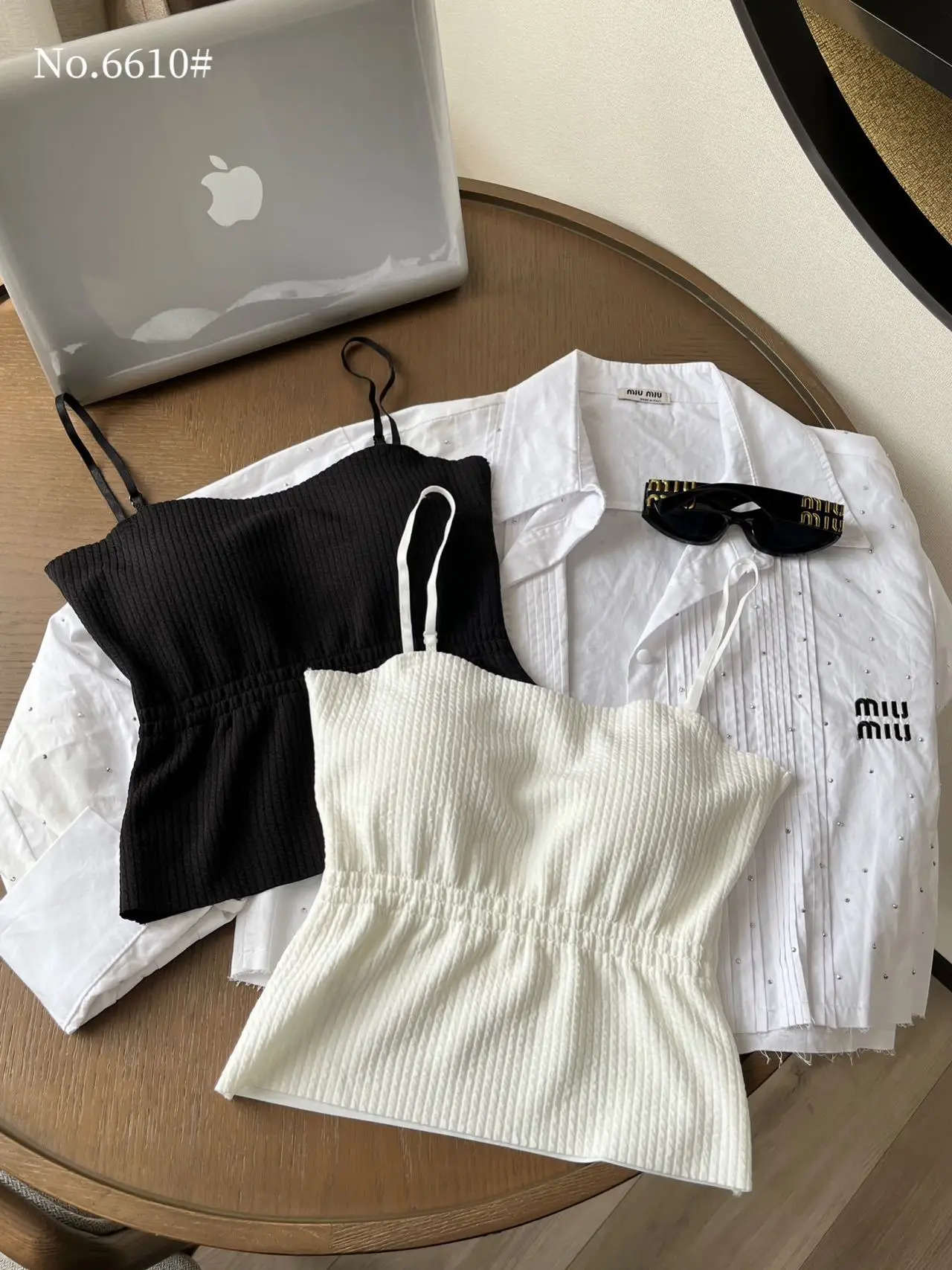 White Small Camisole Women's Inner Wear Spring Summer 2025 — feature 17