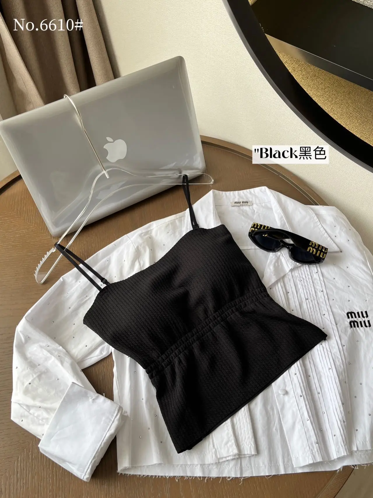 White Small Camisole Women's Inner Wear Spring Summer 2025 — feature 26