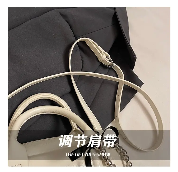 Women White Chain Strap Shoulder Crossbody Bag — feature 8