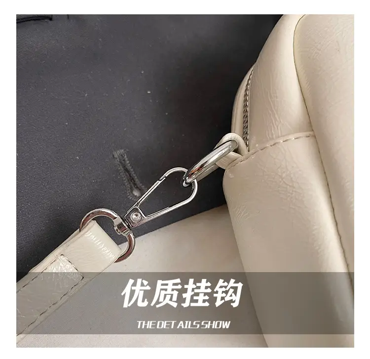 Women White Chain Strap Shoulder Crossbody Bag — feature 9