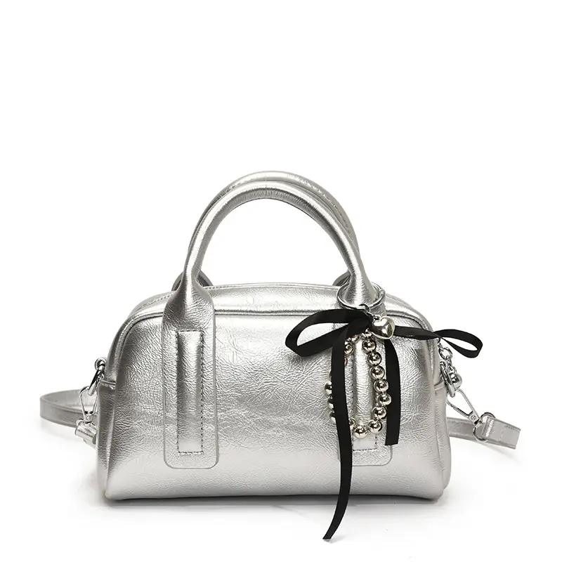 Women White Chain Strap Shoulder Crossbody Bag