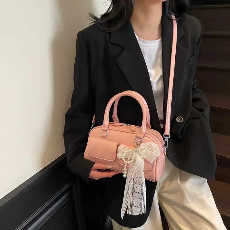 Nude Lace Crossbody Bag for Women 2025 - Image 9