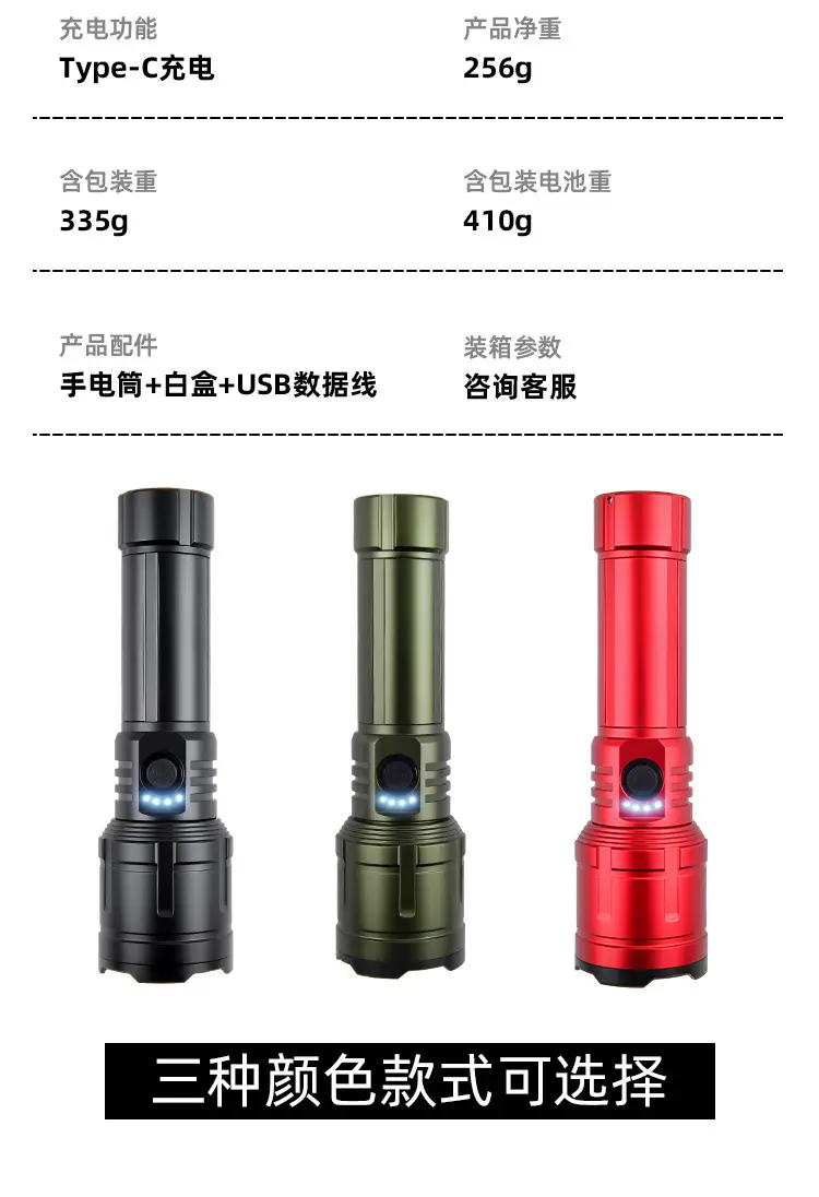 Red Laser Flashlight for Camping & Outdoor Use — feature 3
