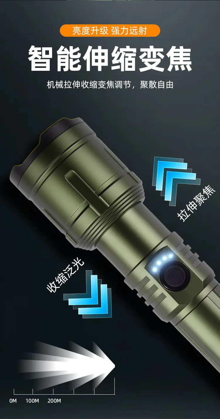 Red Laser Flashlight for Camping & Outdoor Use — feature 5