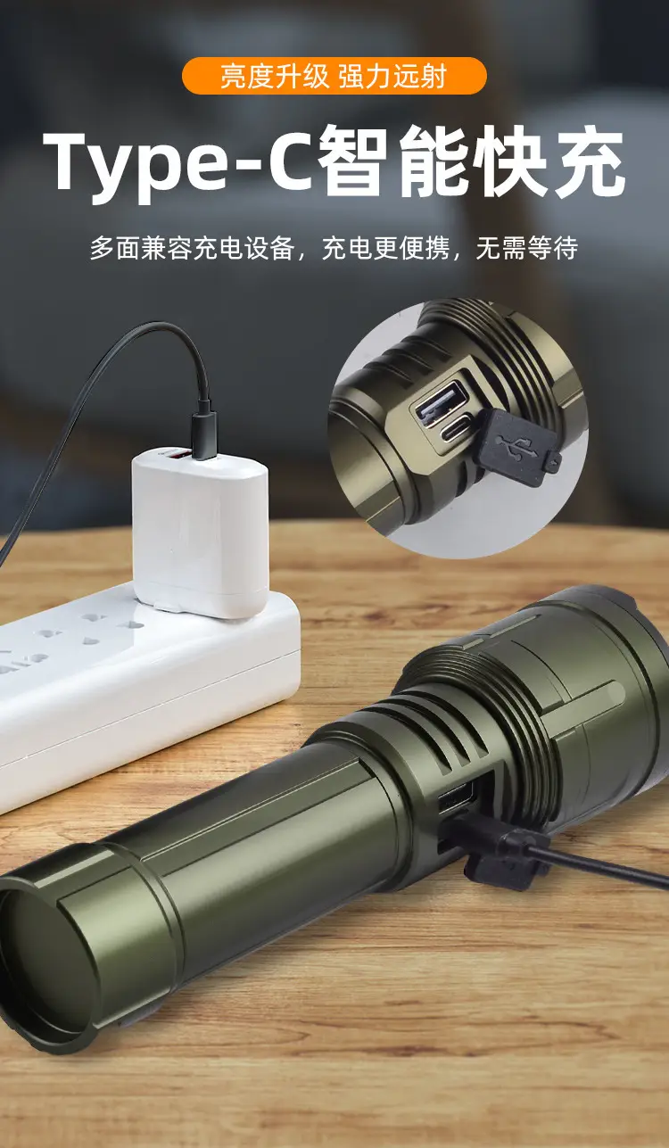 Red Laser Flashlight for Camping & Outdoor Use — feature 6