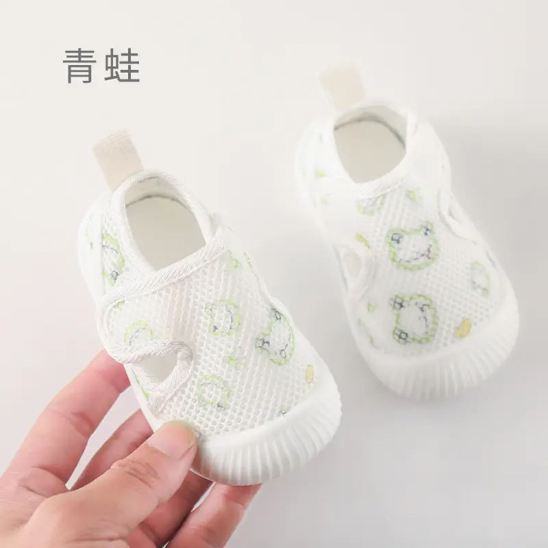 2025 New Baby Mesh Sandals 0-2Yr White