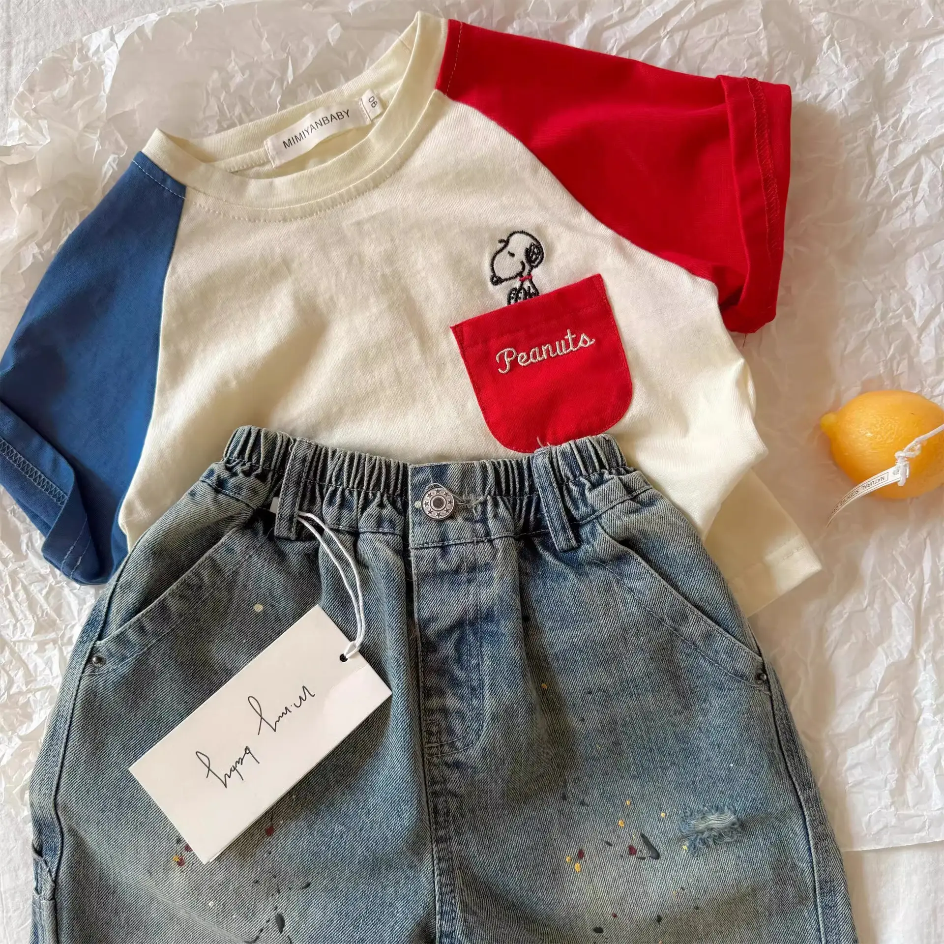 Sweet Little T-Shirt Boys Girls Cotton Summer 2025 — feature 17