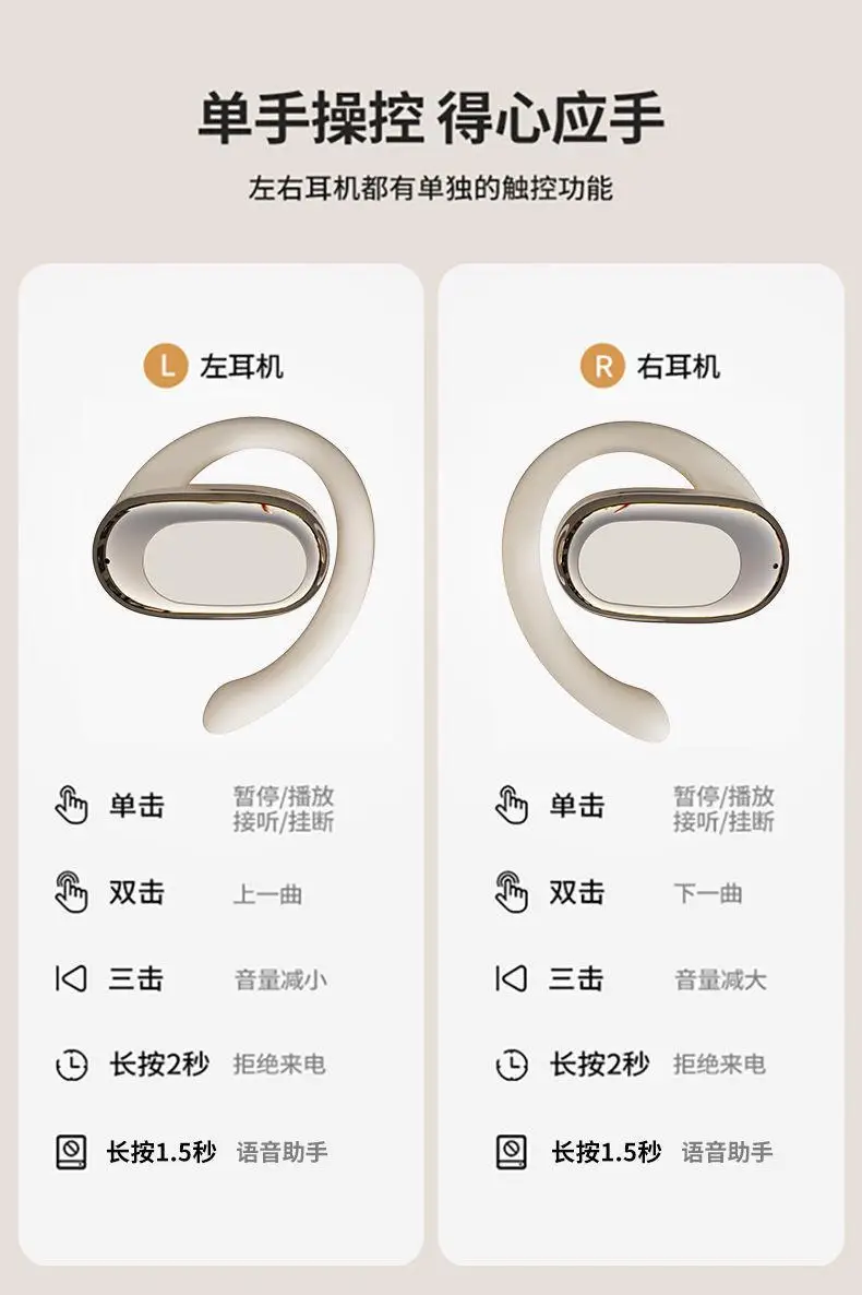 2025 Wireless Bluetooth Headset Sports Noise Reduction β feature 18