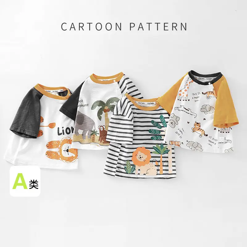 Baby T-Shirt Short Sleeve Cartoon Summer Girls - Image 5