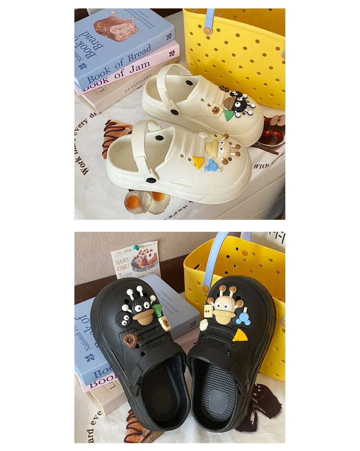 Women's Cute Ball Cave Shoes Summer 2025 Beige — feature 25