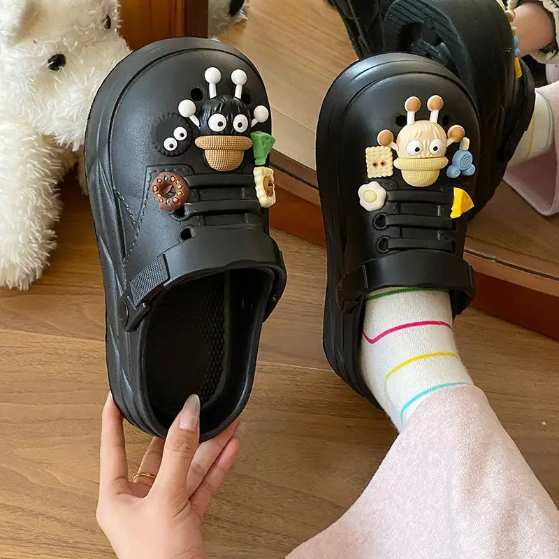 Women's Cute Ball Cave Shoes Summer 2025 Beige — feature 39