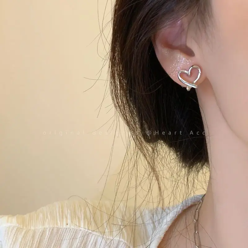 Heart Shaped Love Ear Clip for Women - Image 4