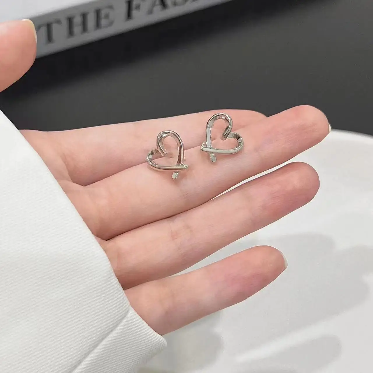 Heart Shaped Love Ear Clip for Women - Image 6