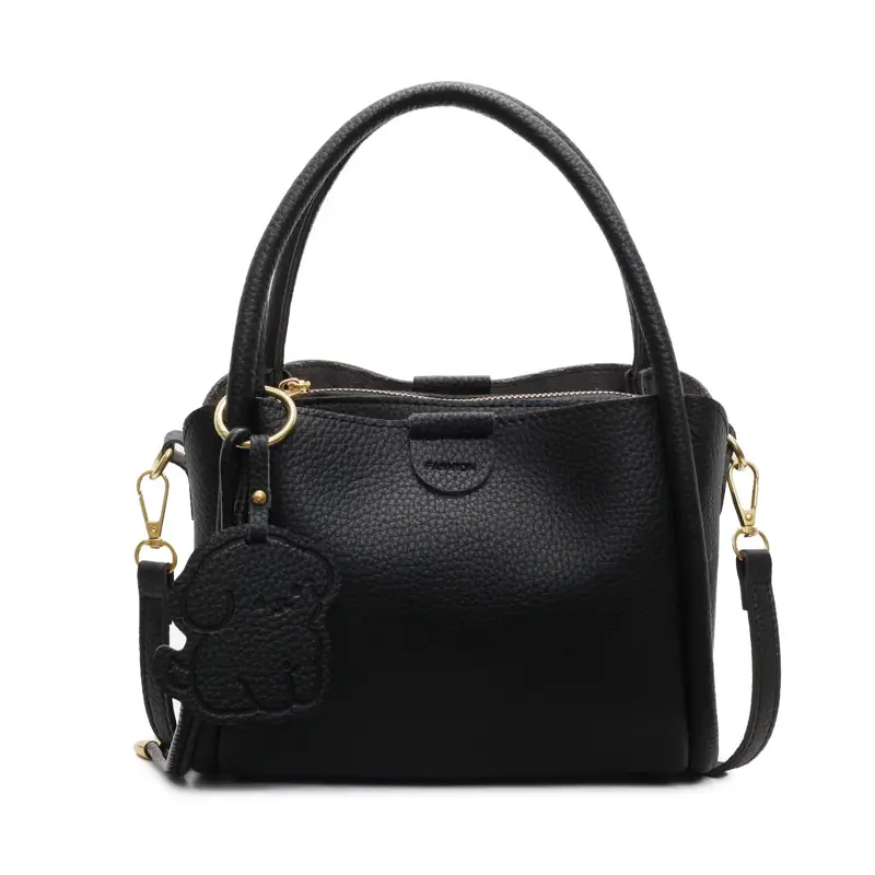 Women's Beige Leather Shoulder Bag 2025 New Spring - Image 10
