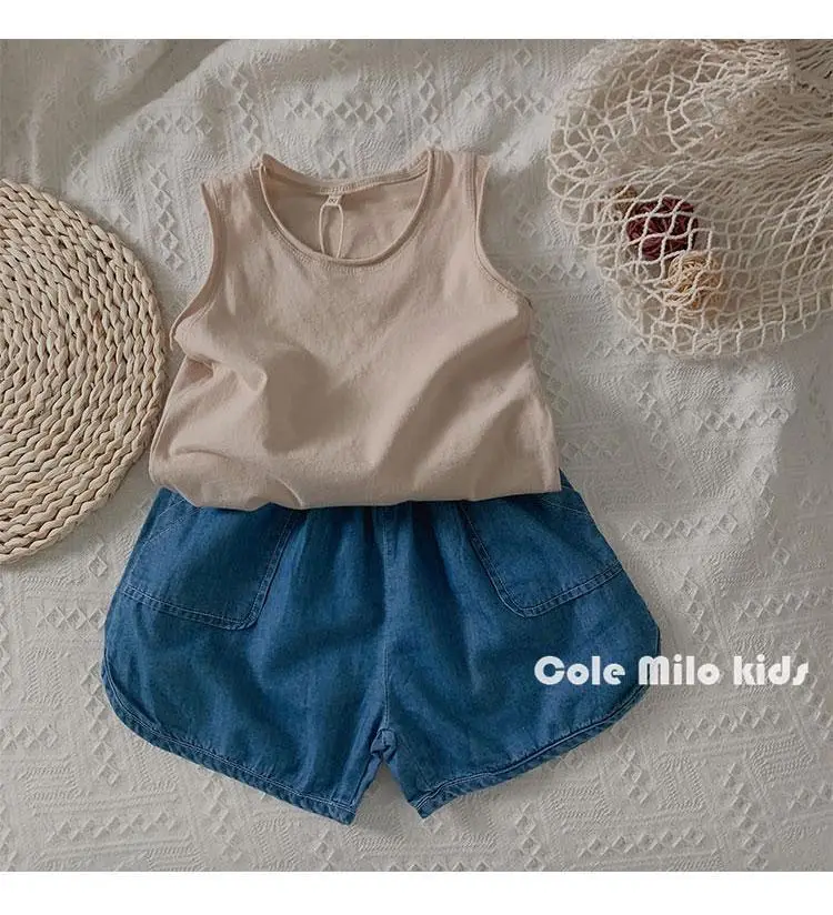 Little Bear Boys Sleeveless T-Shirt Yellow — feature 14