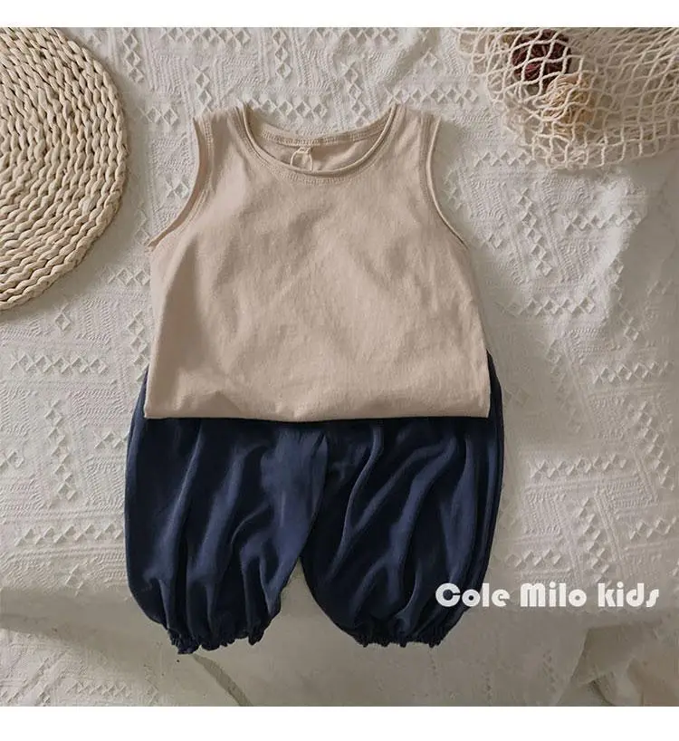 Little Bear Boys Sleeveless T-Shirt Yellow — feature 15