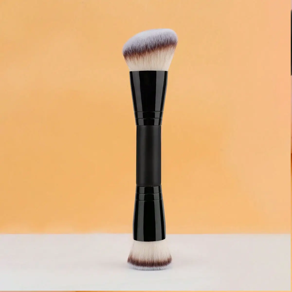 Double Head Foundation Blush Brush Black 3 Color - Image 5