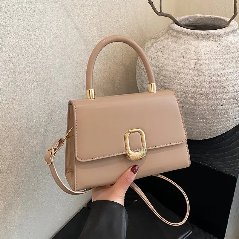Women's Brown Square Shoulder Crossbody Bag 2025 - Image 7