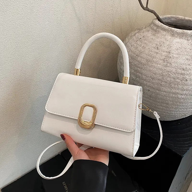 Women's Brown Square Shoulder Crossbody Bag 2025 - Image 8