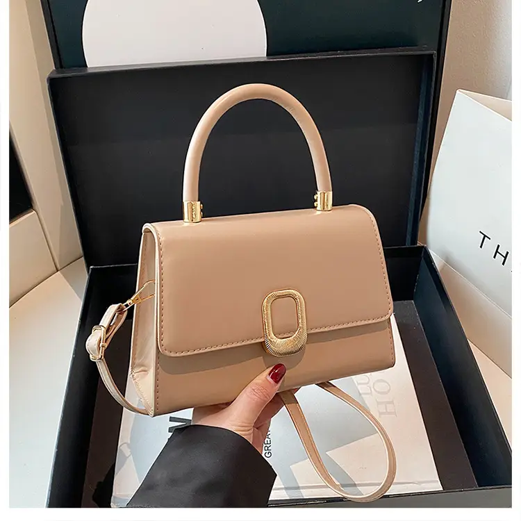 Women's Brown Square Shoulder Crossbody Bag 2025 — feature 24