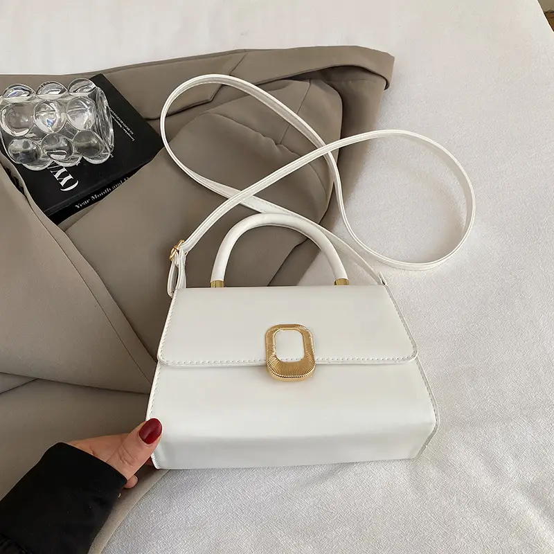 Women's Brown Square Shoulder Crossbody Bag 2025 - Image 2