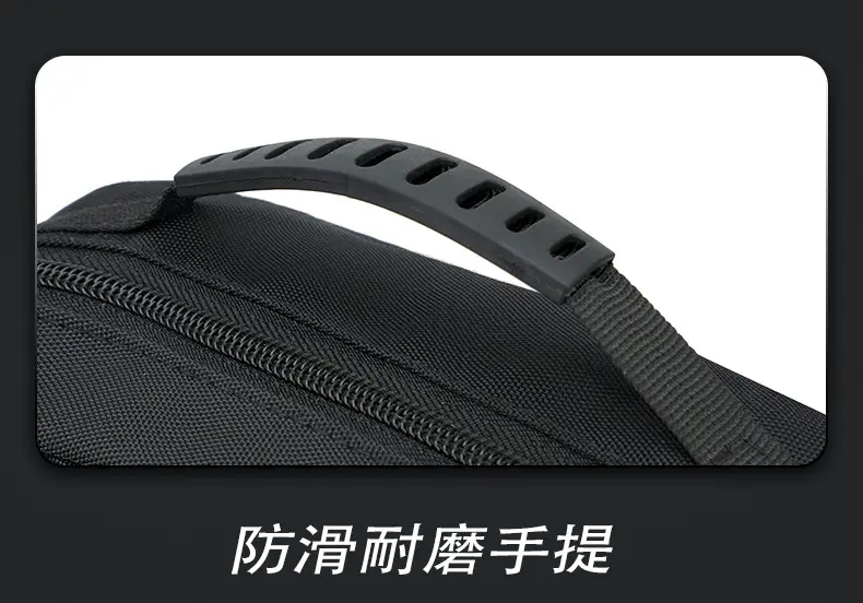 Multi-Layer Crossbody Bag for Business Men Black Green — feature 43
