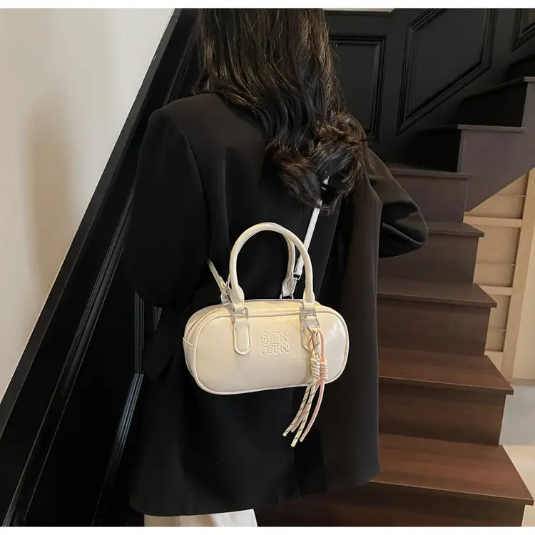 Pink Vintage Shoulder Crossbody Bag for Women — feature 12