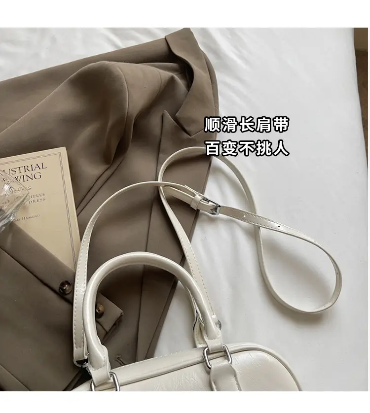 Pink Vintage Shoulder Crossbody Bag for Women — feature 3