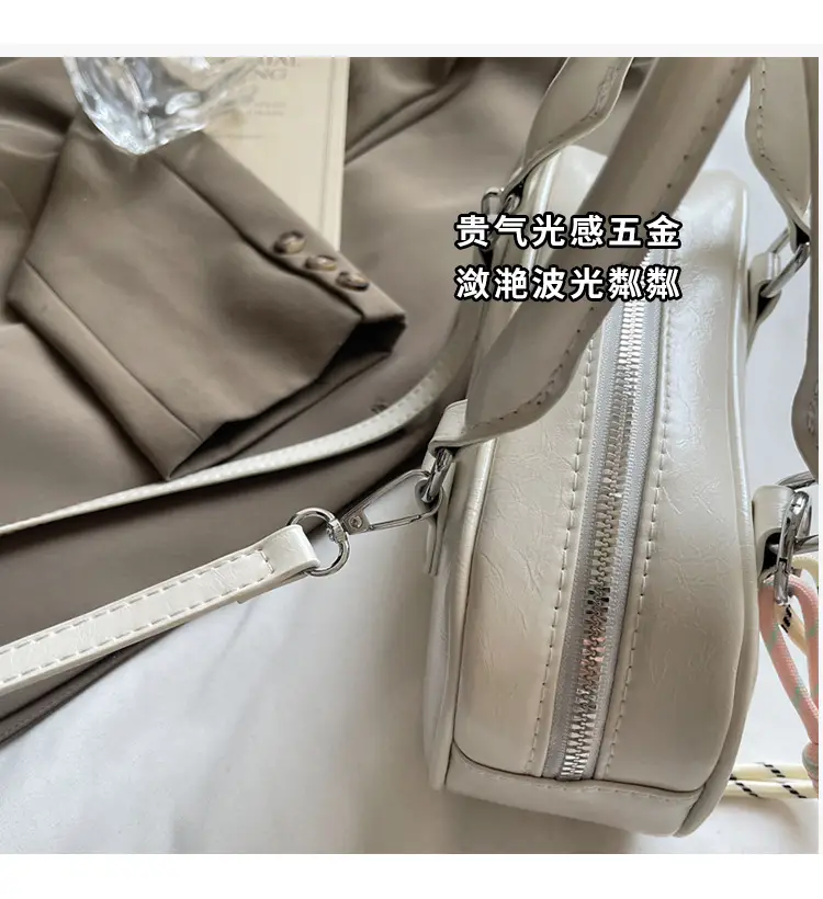 Pink Vintage Shoulder Crossbody Bag for Women — feature 4