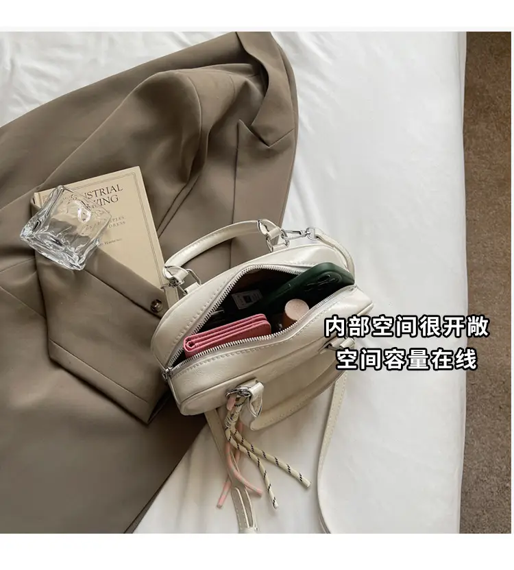 Pink Vintage Shoulder Crossbody Bag for Women — feature 8