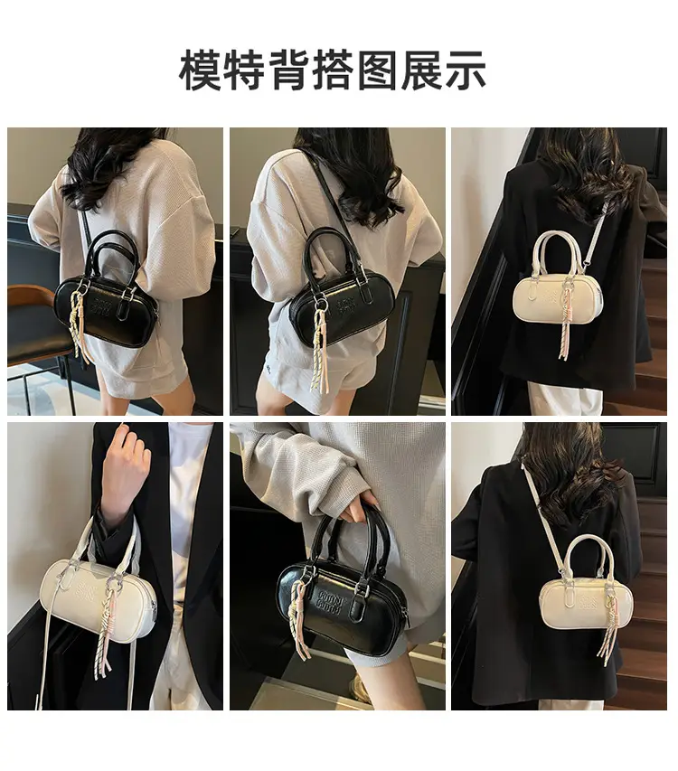 Pink Vintage Shoulder Crossbody Bag for Women — feature 9