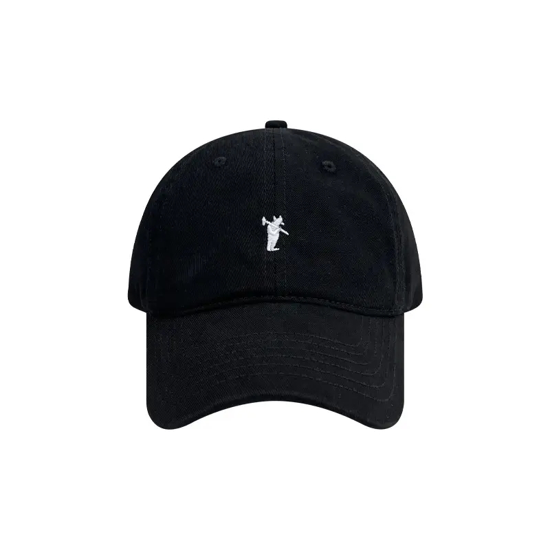 Miss Zhou Embroidered Pink Baseball Cap