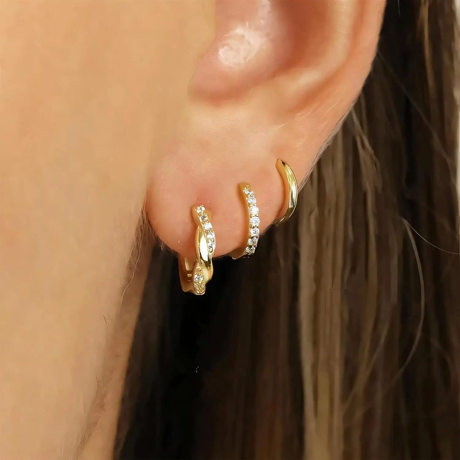 14k Gold Plated Rings with Crystal Accents — feature 8