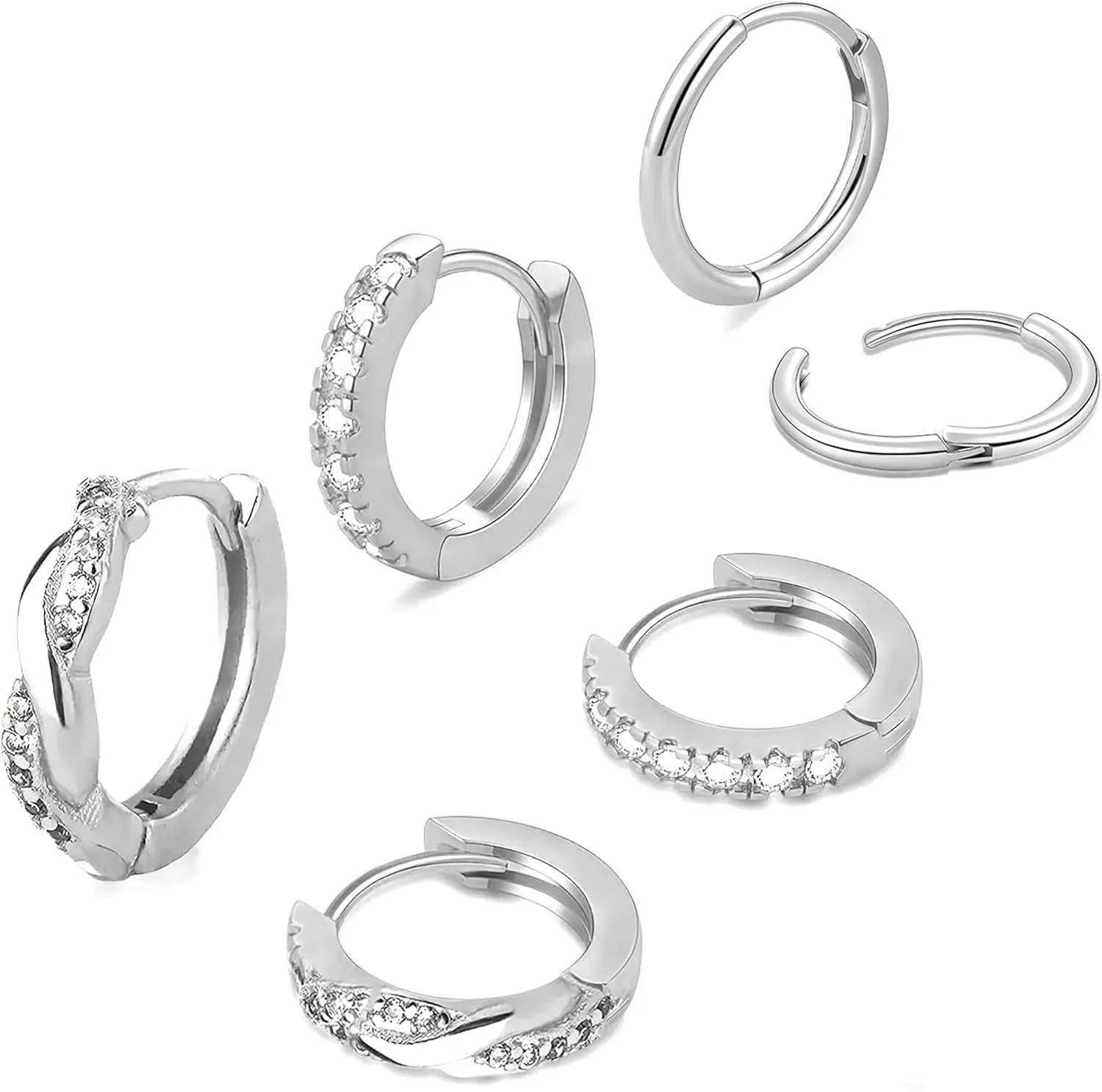 14k Gold Plated Rings with Crystal Accents - Image 22