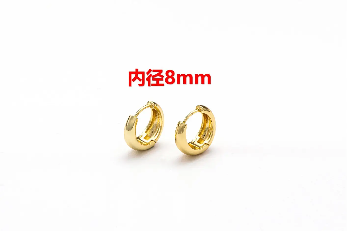 14k Gold Plated Rings with Crystal Accents - Image 3