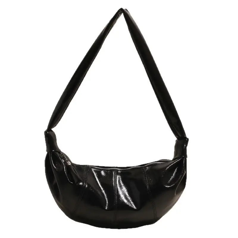 Pink Vintage Pleated Crossbody Bag for Women - Image 9