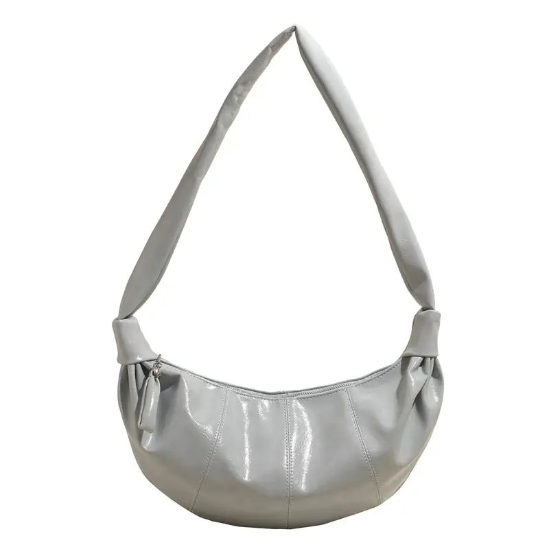 Pink Vintage Pleated Crossbody Bag for Women - Image 3