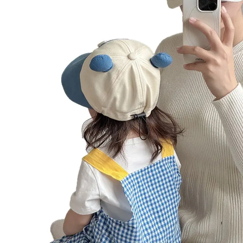 Cute Bear Ears Baseball Cap for Boys Girls Summer - Image 9