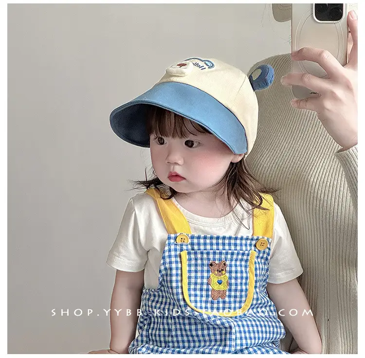 Cute Bear Ears Baseball Cap for Boys Girls Summer β feature 2