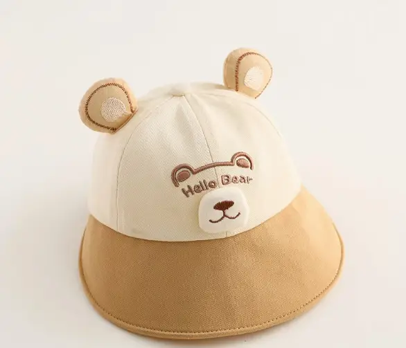Cute Bear Ears Baseball Cap for Boys Girls Summer - Image 2