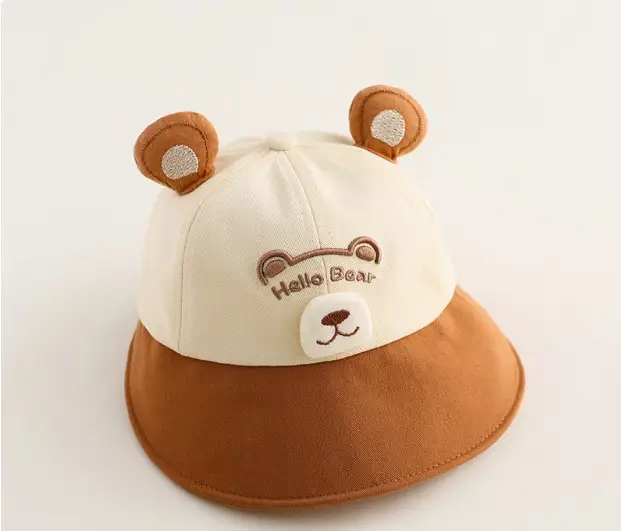 Cute Bear Ears Baseball Cap for Boys Girls Summer - Image 5