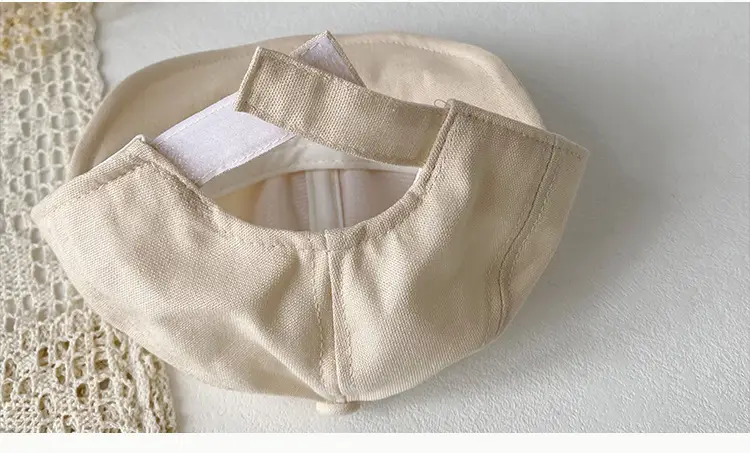 Retro Princess Duck Tongue Hat for Baby Girls Sun Cover Cap — feature 3