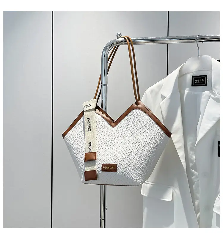 Women Woven Shoulder Bag 2025 Spring Large Capacity — feature 43