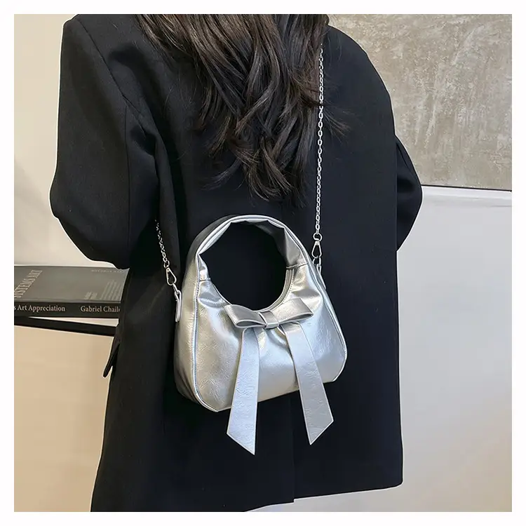 Pink Bow Shoulder Bag for Women — feature 20
